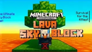 Minecraft Lava Skyblock Survival | Kya Main Is Jalti Dunia Mein Zinda Rah Paaunga? 🔥