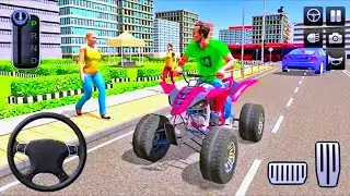 ATV Bike Taxi Sim 2021 | Bike wala Game | Atv Bike Racing Games | 3D Bike Games | Kar wala game