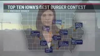 Best Burger in Iowa Top Ten list released