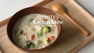 Ghibli Food 🍽️ | Cream Stew Recipe | Arrietty 🍃 Home cooking