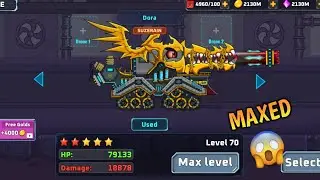 Tank Combat War Battle New Tank Dora & All 22 Tank Unlocked Maxed evolve 2023