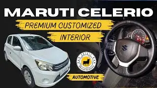 Maruti Celerio Seat Covers & Leather Wrap Steering Wheel💥Budget-Friendly  Orchis Upgrades