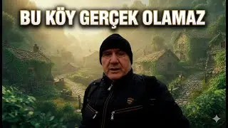 Kışın ortasında tek başıma bu ıssız köyü geziyorum