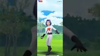 Pokemon Go Switzerland - Team Go Rocket battle