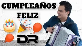 Cumpleaños feliz (Tutorial de acordeón) - Diego Romero Acordeón
