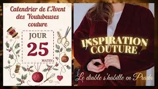 Je couds une tenue inspirée d'un film pour les fêtes ✨ - Calendrier de l’Avent