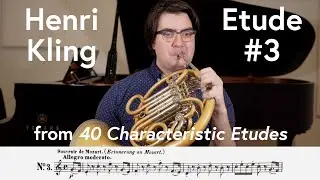 Henri Kling, Etude #3 from 