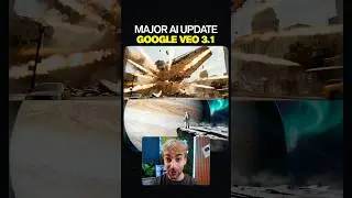 Google только что выпустила VEO 3.1, и это новый уровень 🤯 #AIUpdate #Veo3 #AIVideoGenerator #goo...