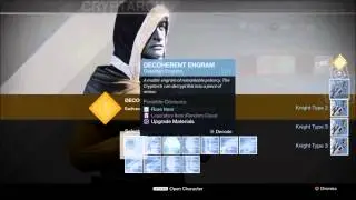 Destiny | Opening 50+ blue Engrams | Rare Engrams