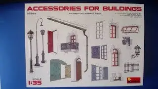 1/35 scale Accessories for Buildings By Miniart