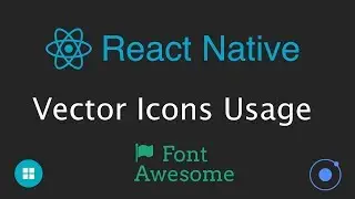 React Native Vector Icons Usage in 15 Minutes