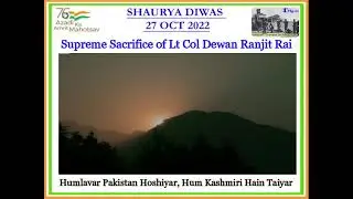 Supreme Sacrifice of Lt Col Dewan Ranjit Rai. #indianarmy #kashmir #srinagar #viral