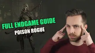 Diablo 4 - Best Rogue Endgame Build - Poison Rogue FULL Guide - Skills, Paragon, Items