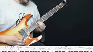 Christopher Amott - Nothing Is Nothing Solo Cover  (+tab/backing track)