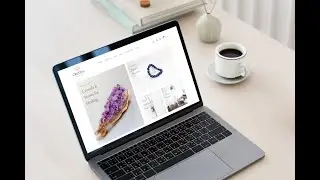 Crystal Jewelry Website Design - Premade Website