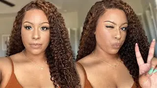 💰💰💰Easy Install |Best Golden Highlight Curly Wig EVER | ft. RPGSHOW