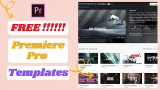 Premiere Pro Templates FREE Download | Urdu/Hindi Tutorial