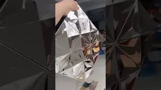 Black Mirror Embossed Stainless Steel Tiles | Luxury Wall & Backsplash Design