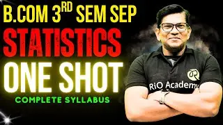 B.com 3rd Sem statistic | Marathon session  | #bcom3rdsem #bcom3rdsemester