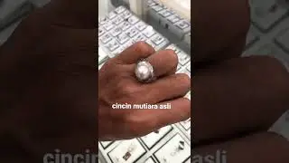 Cincin Mutiara Asli Lombok #mutiara