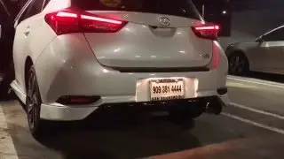 scion im custom exhaust