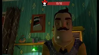 he friend, he no catch | Hello Neighbor Diaries