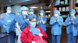 Hospital Gets Creative to Keep Open Heart Surgery Patient Safe From COVID-19 | NBC New York