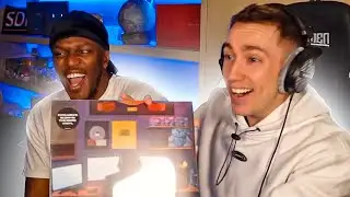 *LIVE* Miniminter Reaction & Rating To KSI - AOTP Album! (Stream Highlights)