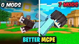 Top 7 New Packs IMPROVE Minecraft PE! 1.21.100+🔥(Better MCPE 2026)😍