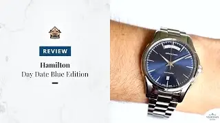Take a closer look at the Day Date Hamilton Blue Edition