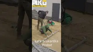 Plac z Picolo - Nakolanniki Probst KNEESEAT KS podbudowa betonowa cz. 4 #brukarz #paving #shorts