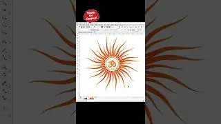 Om symbol Draw in coreldraw #shortvideo #om #ytshorts #trending #shortsfeed #design #yt