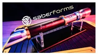 PRINT YOUR NAME on this lightsaber! | SaberForms Redeemer MK3