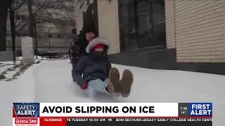 Safety Alert: How to avoid slipping on ice