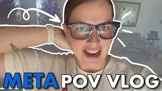 Я сняла видеоблог о своем 23-м дне рождения с умными очками Meta Glasses // Meta Glasses | Jadeel...