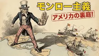 【世界史】モンロー主義とは？アメリカが中南米を支配する理由 (1823年)