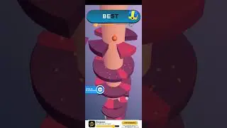 Helix gameplay #helixjumpandroid #helixjumpgame #helixjumpios #helix #helixjump #helixstackjump