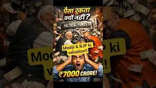₹9000 Crore BJP ka bank balance!!?🤑😨 #MMA202 #motivation #inspiration #business #ytshorts #bjp #modi
