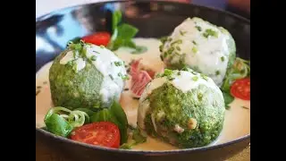 Austrian Spinach Dumpling