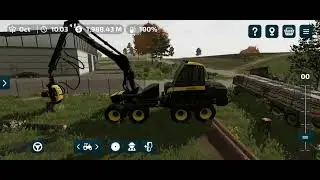 Farming Simulator 23 ma wood cutting