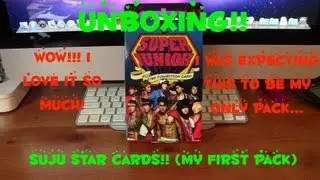 [UNBOXING] Super Junior Star Cards (Pack #1)