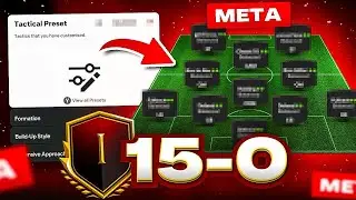 The BEST Post Patch Meta 15-0 Custom Tactics YOU NEED in FC 26!