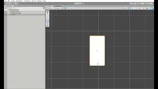 Game view использование инструмента Rect Tool