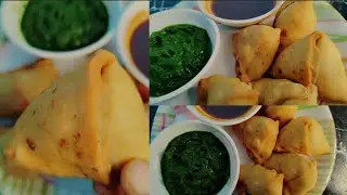 Tasty Crispy Halwai Style Samosa😋 | Snacks | Full Cooking Videos #samosa  #snacks #recipe #tasty