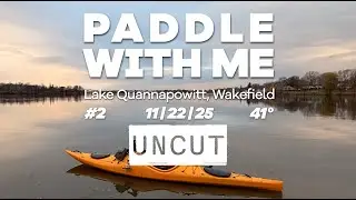 PakaYak Beginner Fishing Test & Winter Kayak Setup | PWM EP 02 Lake Quannapowitt, Wakefield, MA