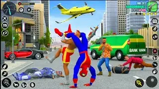 SPIDER ROPE HERO RESCUE CITY (EARLY ACCESS) ANDRIOD GAMEPLAY #1