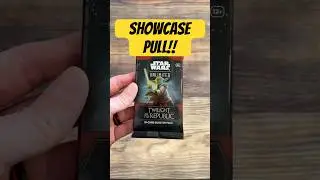 Pulled a Showcase & Legendary in one Star Wars Unlimited pack! #Starwars #starwarsunlimited #shorts