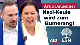 Nazi-Keule wird zum Bumerang! &ndash; Arno Bausemer (AfD)
