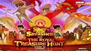 Little Singham Sher Aur Savansher Aur The Royal Treasure hunt parts