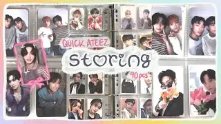 storing photocards #13.2 | ateez ... (jooch version :3)